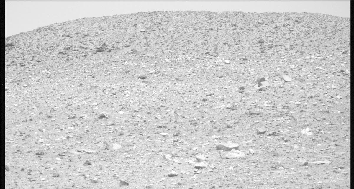 Mars image captured by MCZ_LEFT on Perseverance
