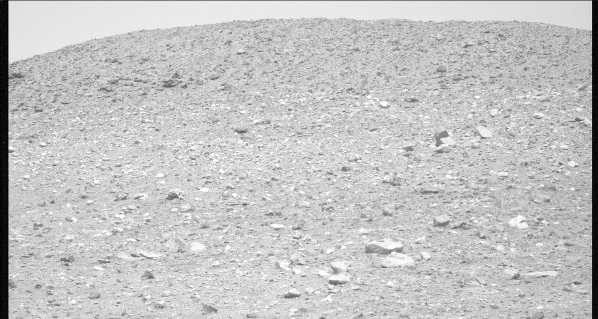 Mars image captured by MCZ_LEFT on Perseverance