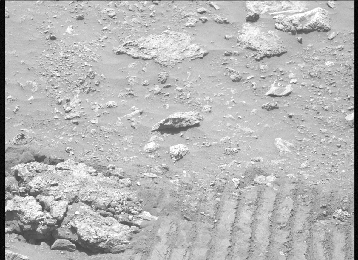 Mars image captured by MCZ_LEFT on Perseverance