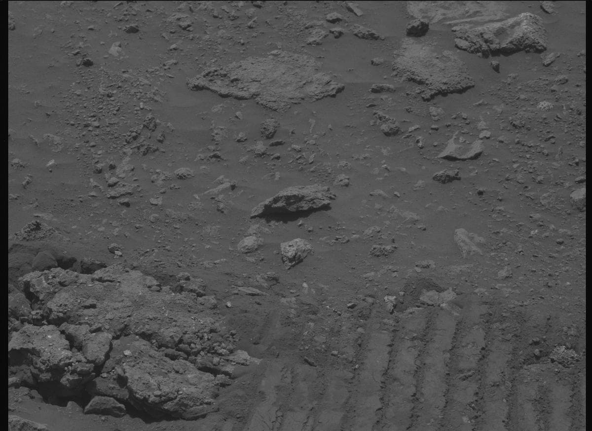Mars image captured by MCZ_LEFT on Perseverance