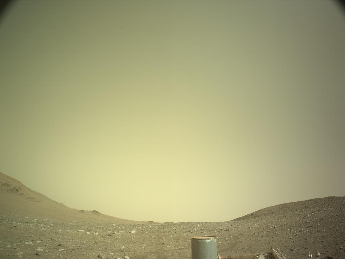Mars image captured by NAVCAM_LEFT on Perseverance