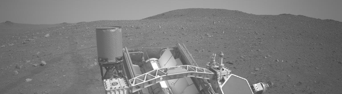 Mars image captured by NAVCAM_LEFT on Perseverance