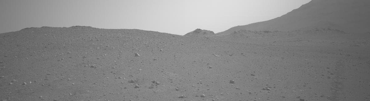 Mars image captured by NAVCAM_LEFT on Perseverance
