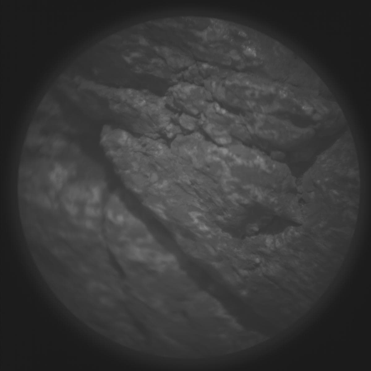Mars image captured by SUPERCAM_RMI on Perseverance
