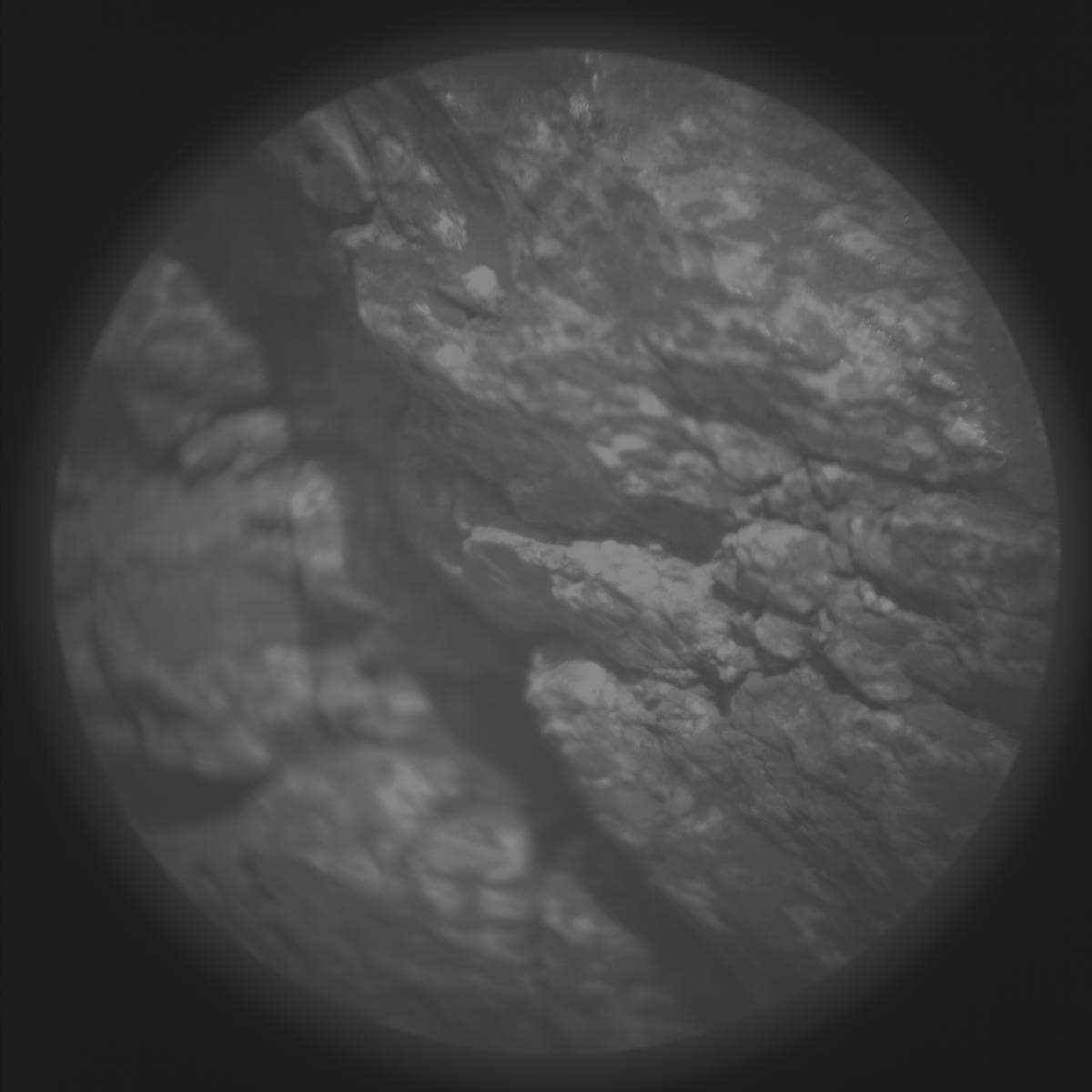 Mars image captured by SUPERCAM_RMI on Perseverance