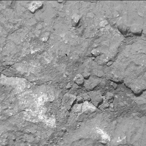 Mars image captured by SHERLOC_WATSON on Perseverance