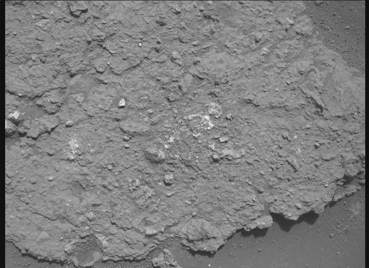 Mars image captured by SHERLOC_WATSON on Perseverance