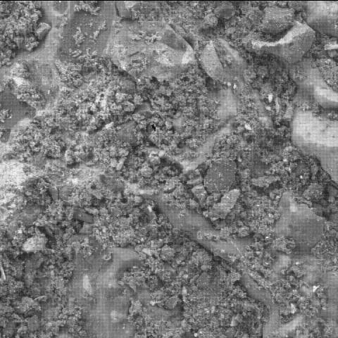 Mars image captured by SHERLOC_WATSON on Perseverance
