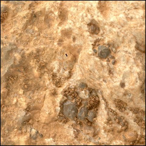 Mars image captured by SHERLOC_WATSON on Perseverance