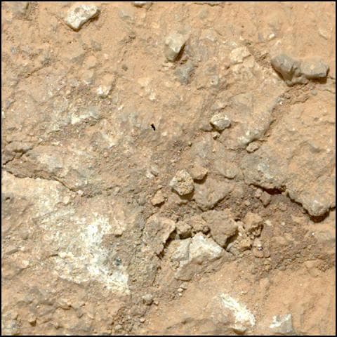 Mars image captured by SHERLOC_WATSON on Perseverance