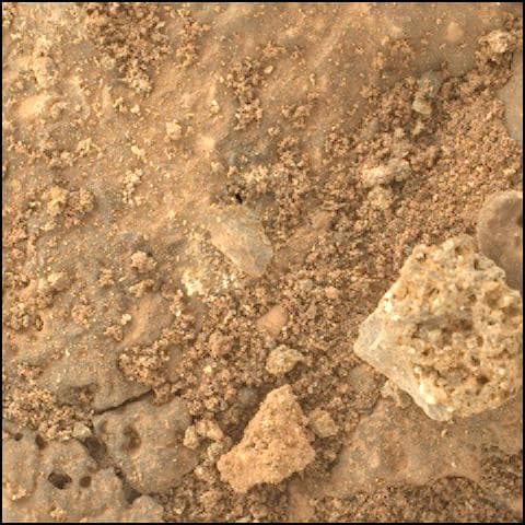 Mars image captured by SHERLOC_WATSON on Perseverance