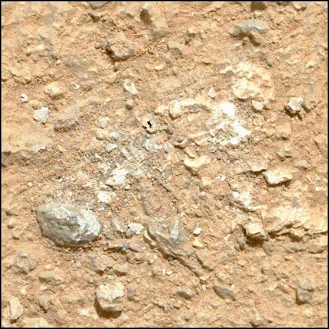 Mars image captured by SHERLOC_WATSON on Perseverance