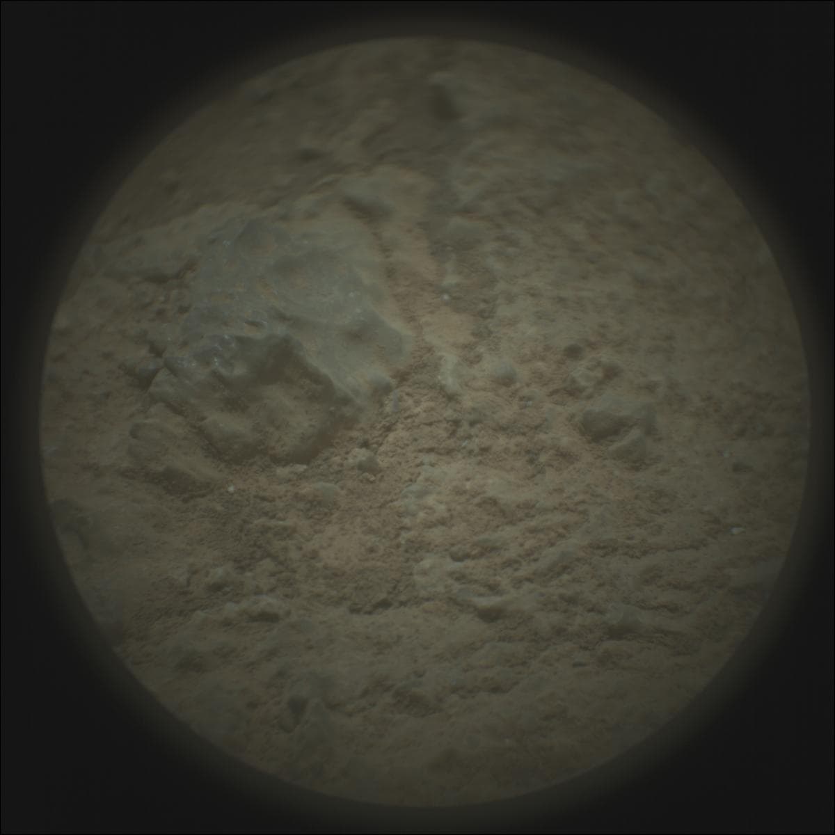 Mars image captured by SUPERCAM_RMI on Perseverance