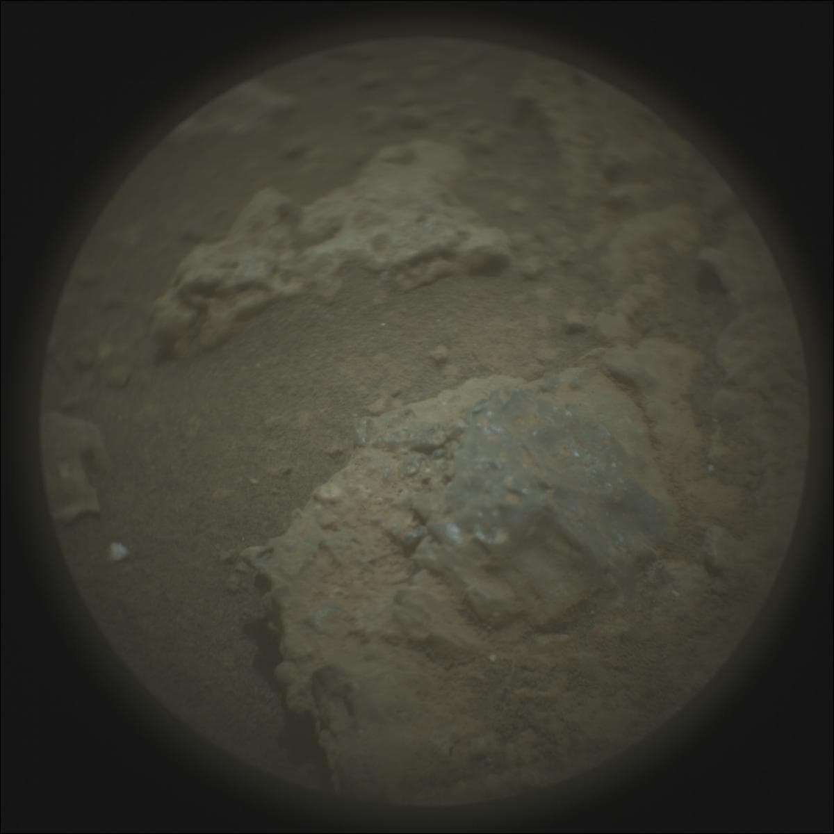 Mars image captured by SUPERCAM_RMI on Perseverance
