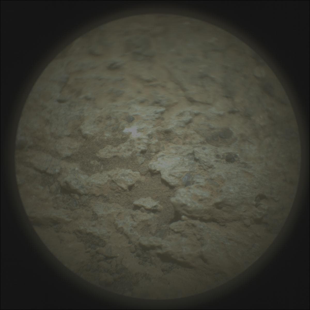 Mars image captured by SUPERCAM_RMI on Perseverance