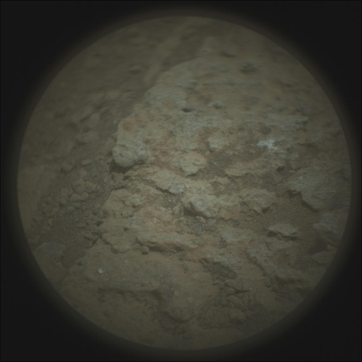 Mars image captured by SUPERCAM_RMI on Perseverance