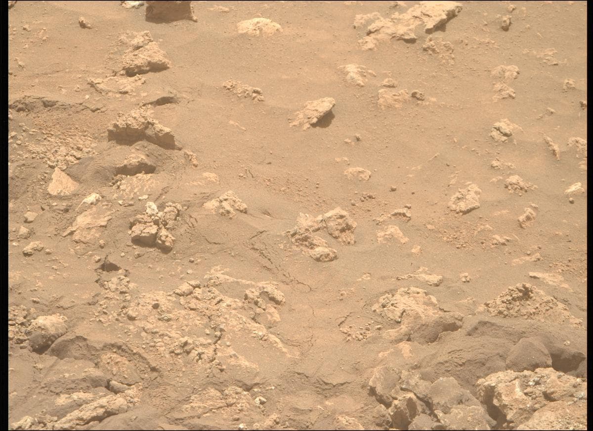 Mars image captured by MCZ_RIGHT on Perseverance