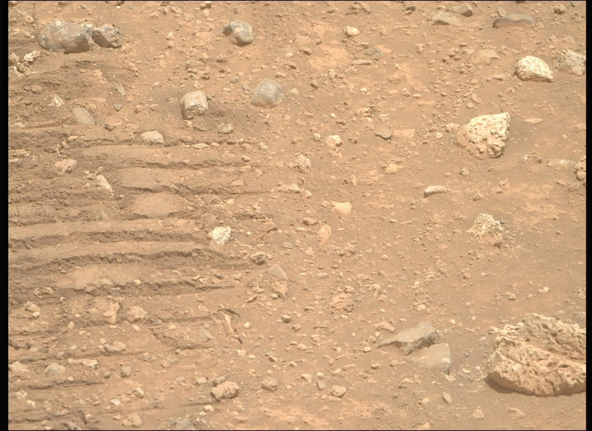 Mars image captured by MCZ_RIGHT on Perseverance