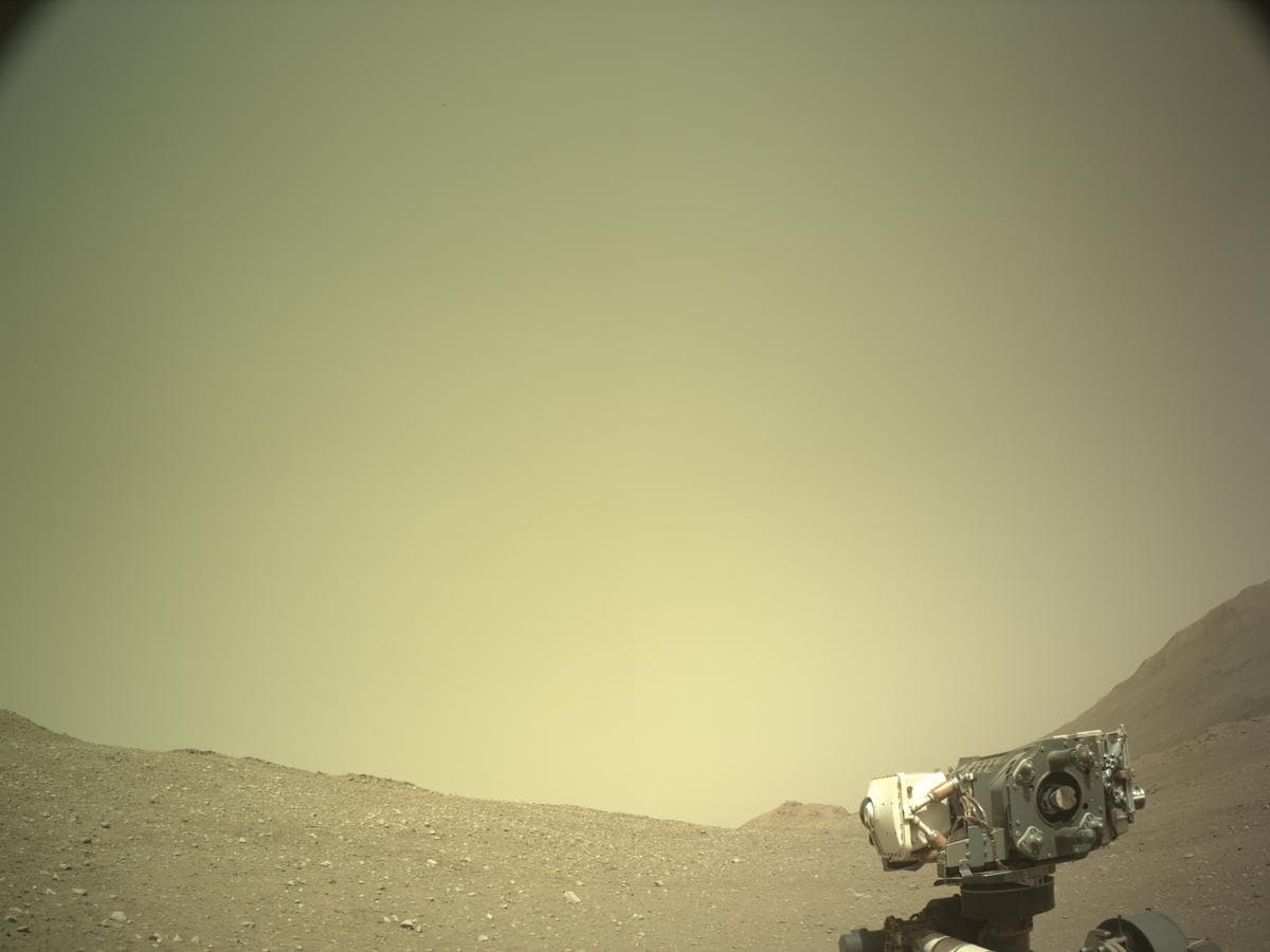 Mars image captured by NAVCAM_LEFT on Perseverance