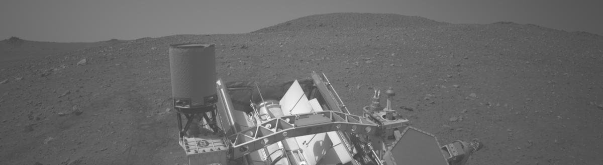 Mars image captured by NAVCAM_LEFT on Perseverance