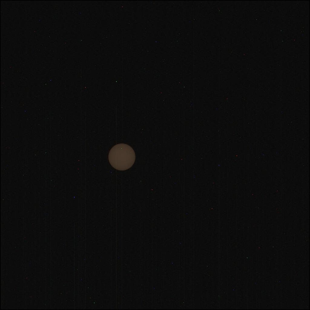 Mars image captured by MCZ_LEFT on Perseverance