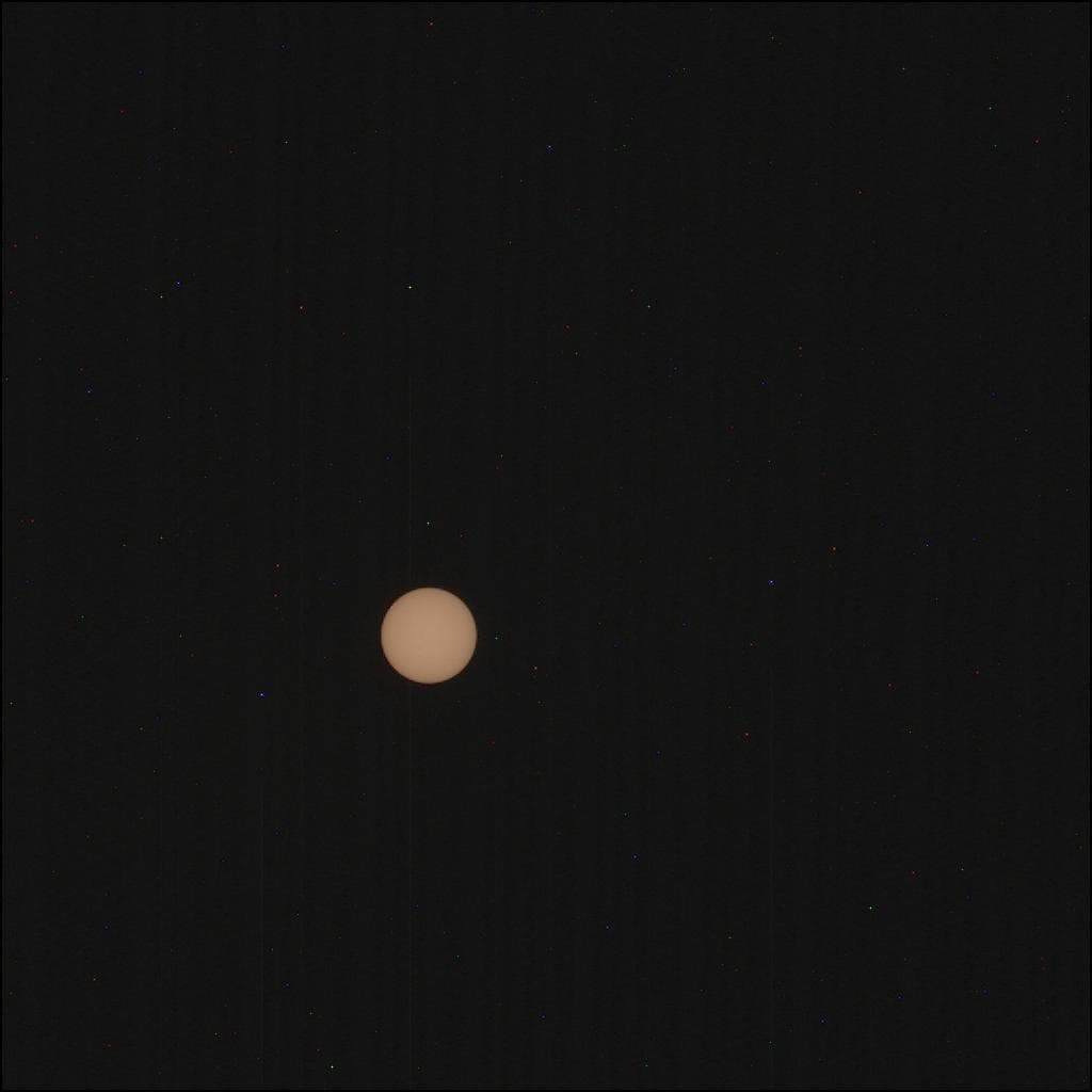 Mars image captured by MCZ_LEFT on Perseverance