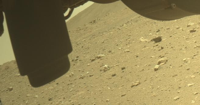 Mars rover photo