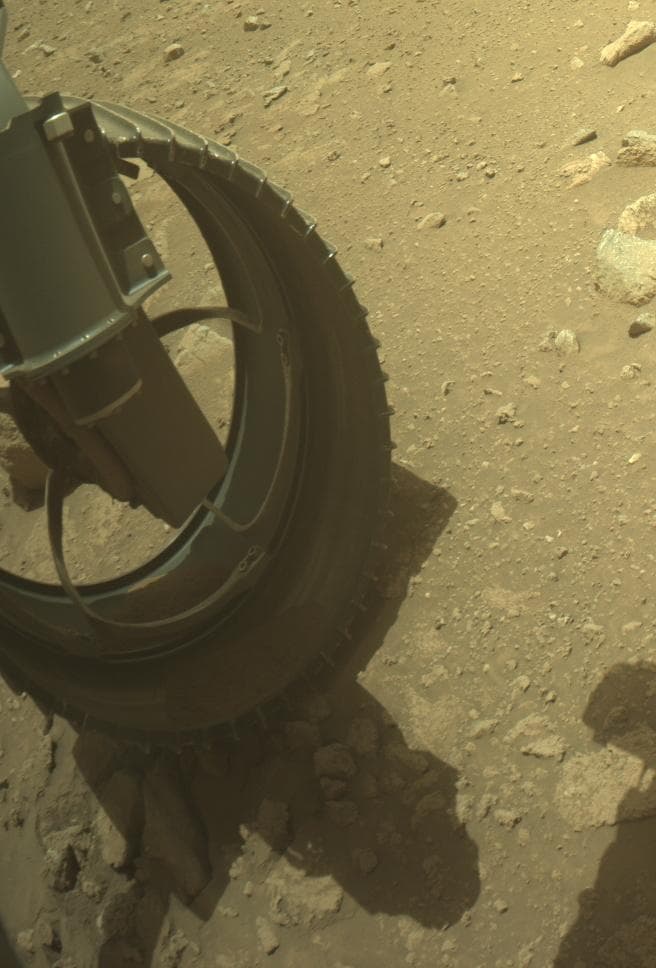 Mars rover photo