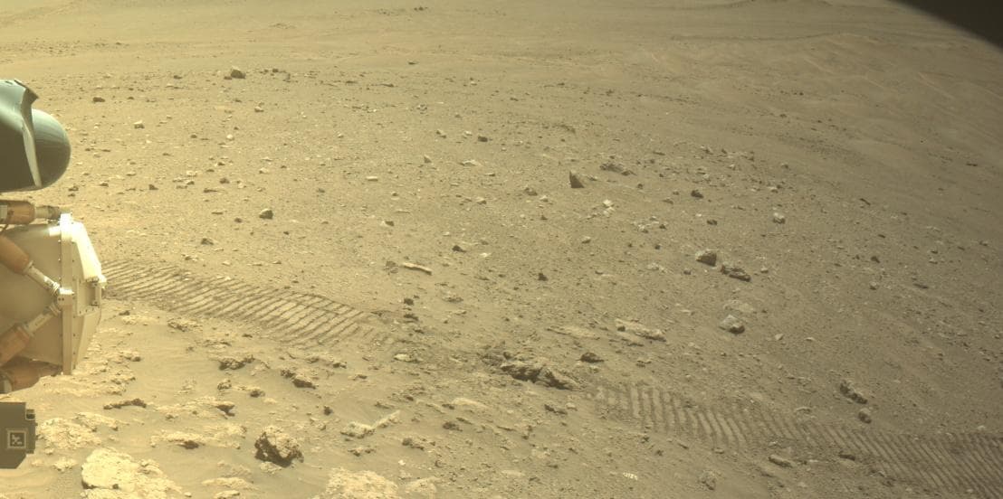 Mars rover photo
