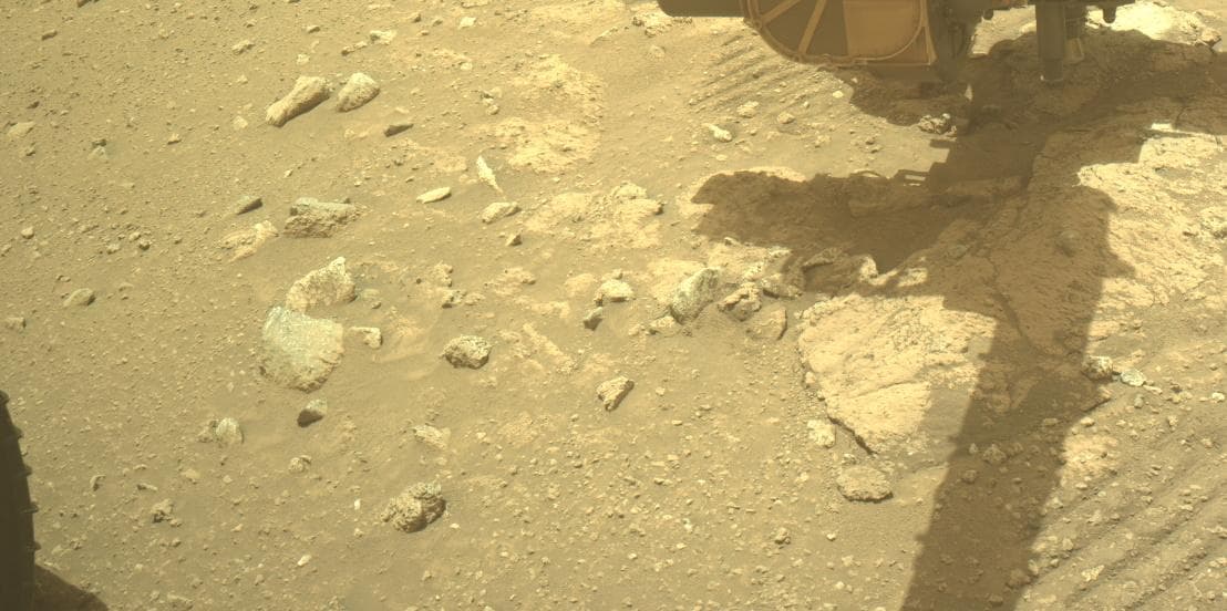 Mars rover photo