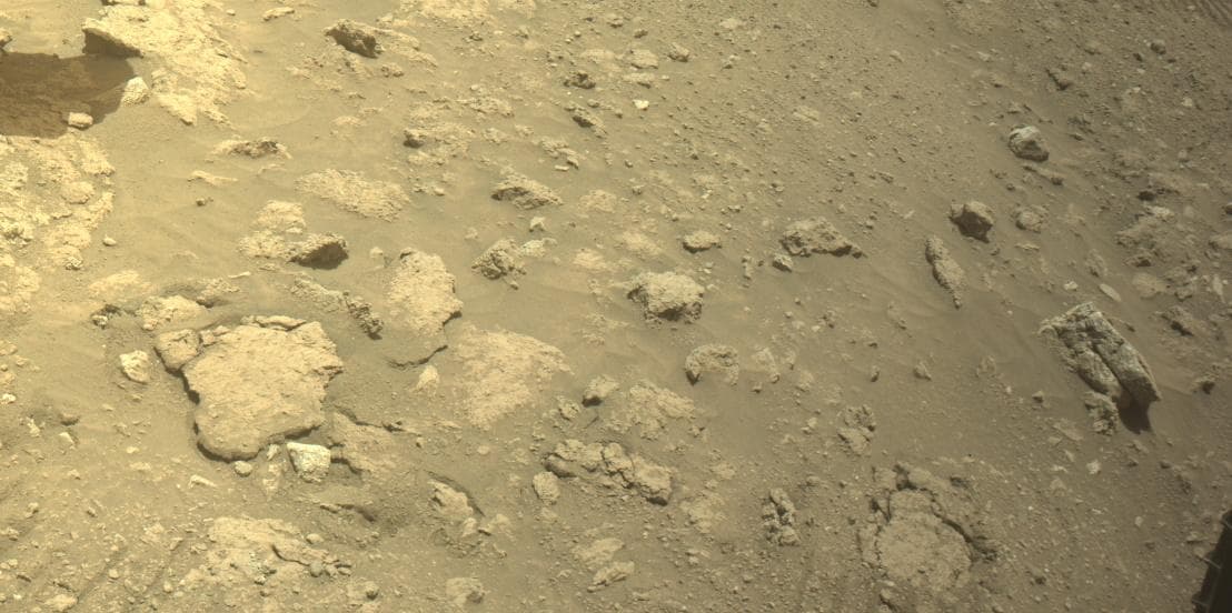 Mars rover photo