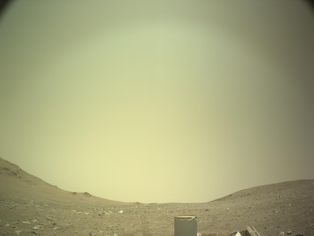 Mars image captured by NAVCAM_LEFT on Perseverance