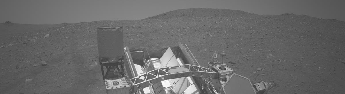 Mars image captured by NAVCAM_LEFT on Perseverance