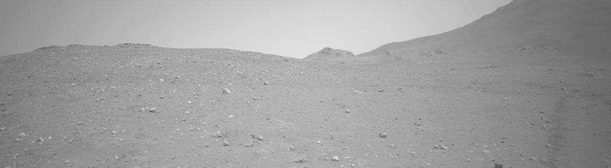 Mars image captured by NAVCAM_LEFT on Perseverance