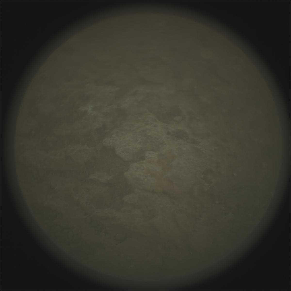 Mars image captured by SUPERCAM_RMI on Perseverance