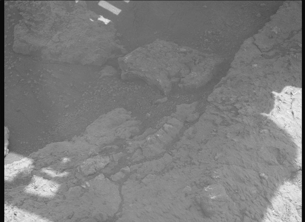 Mars image captured by MCZ_LEFT on Perseverance