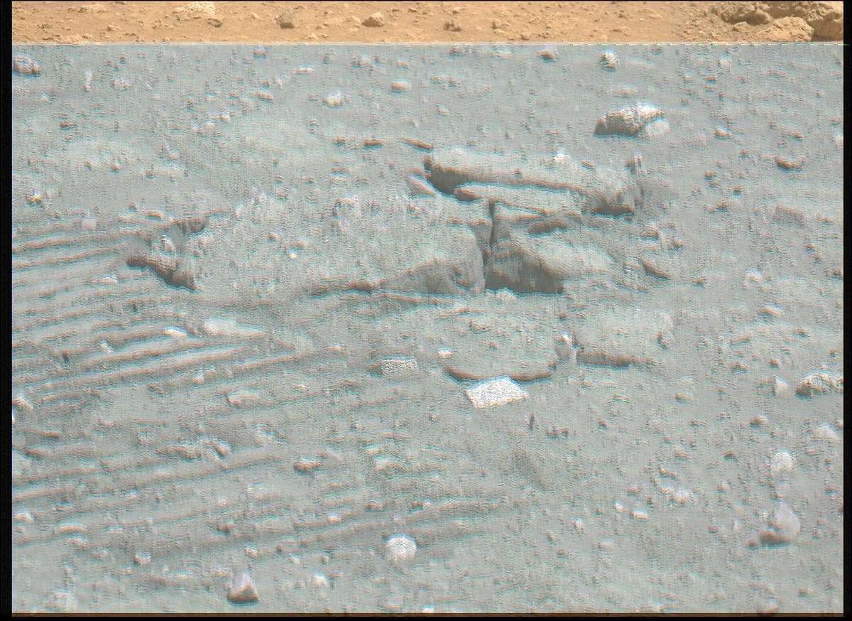 Mars image captured by MCZ_LEFT on Perseverance