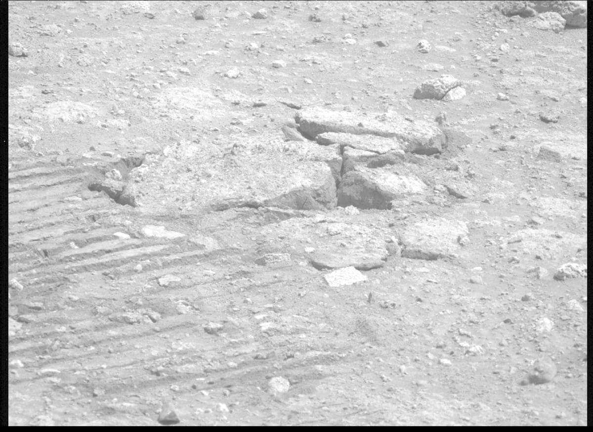 Mars rover photo