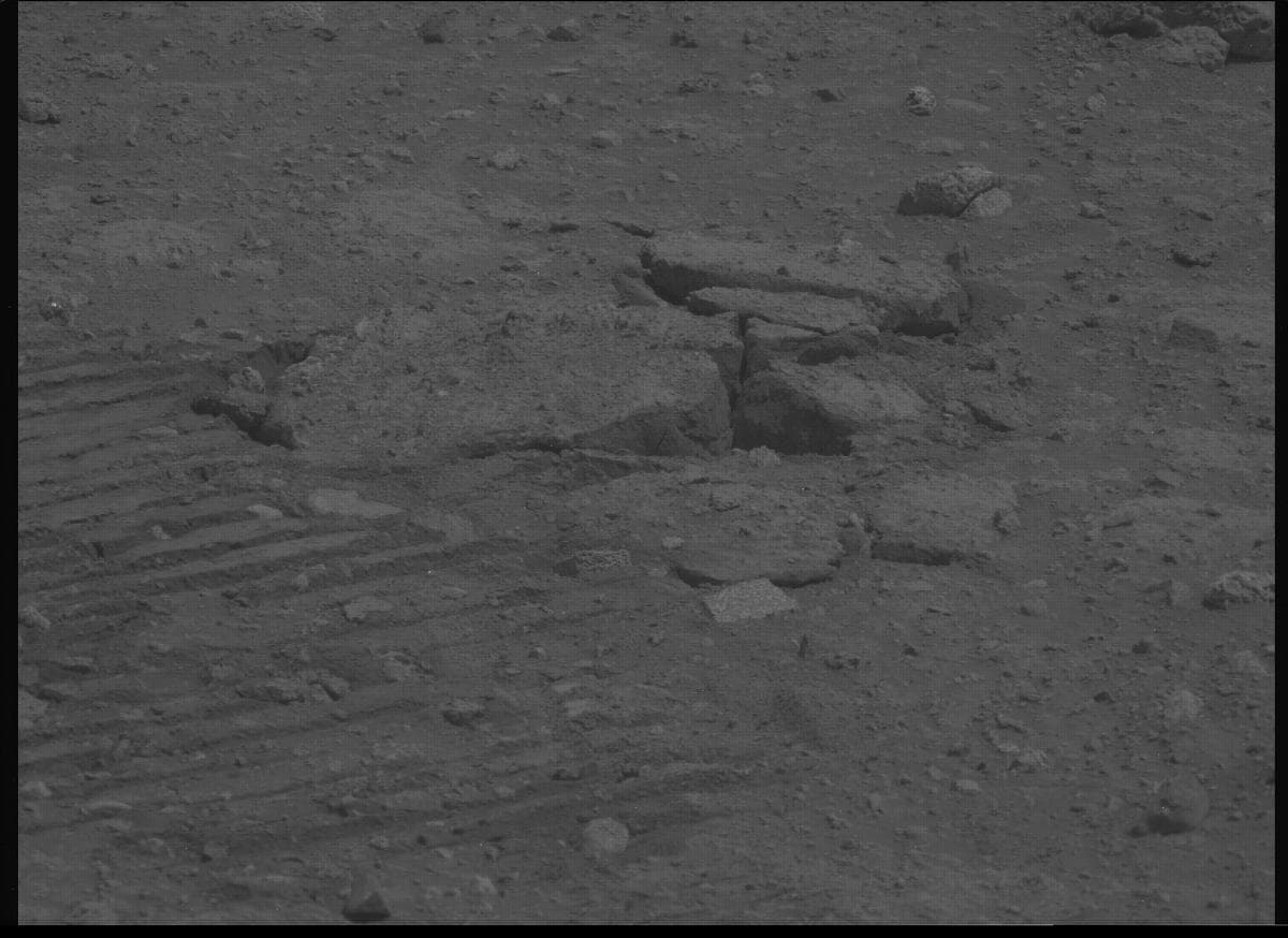 Mars rover photo