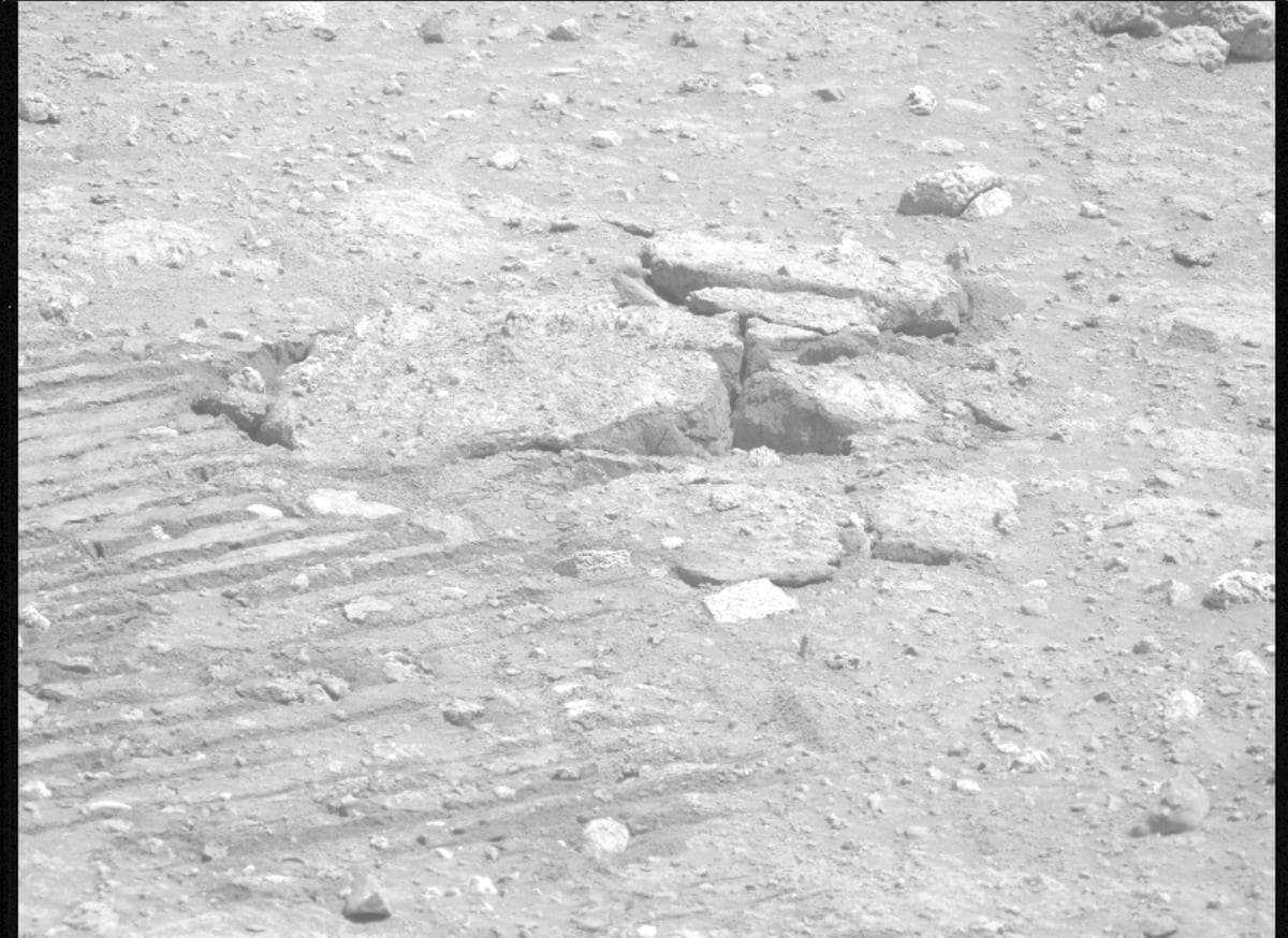 Mars rover photo