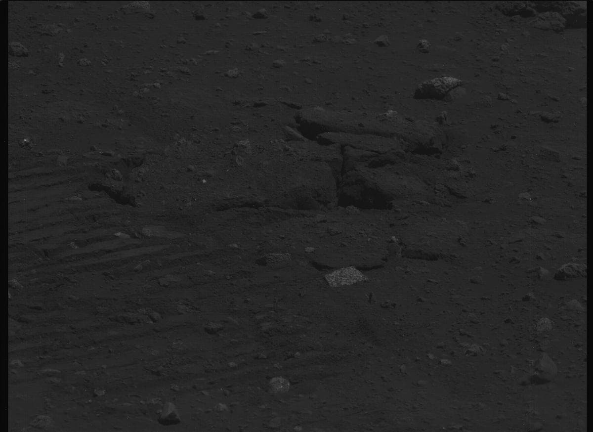 Mars image captured by MCZ_LEFT on Perseverance