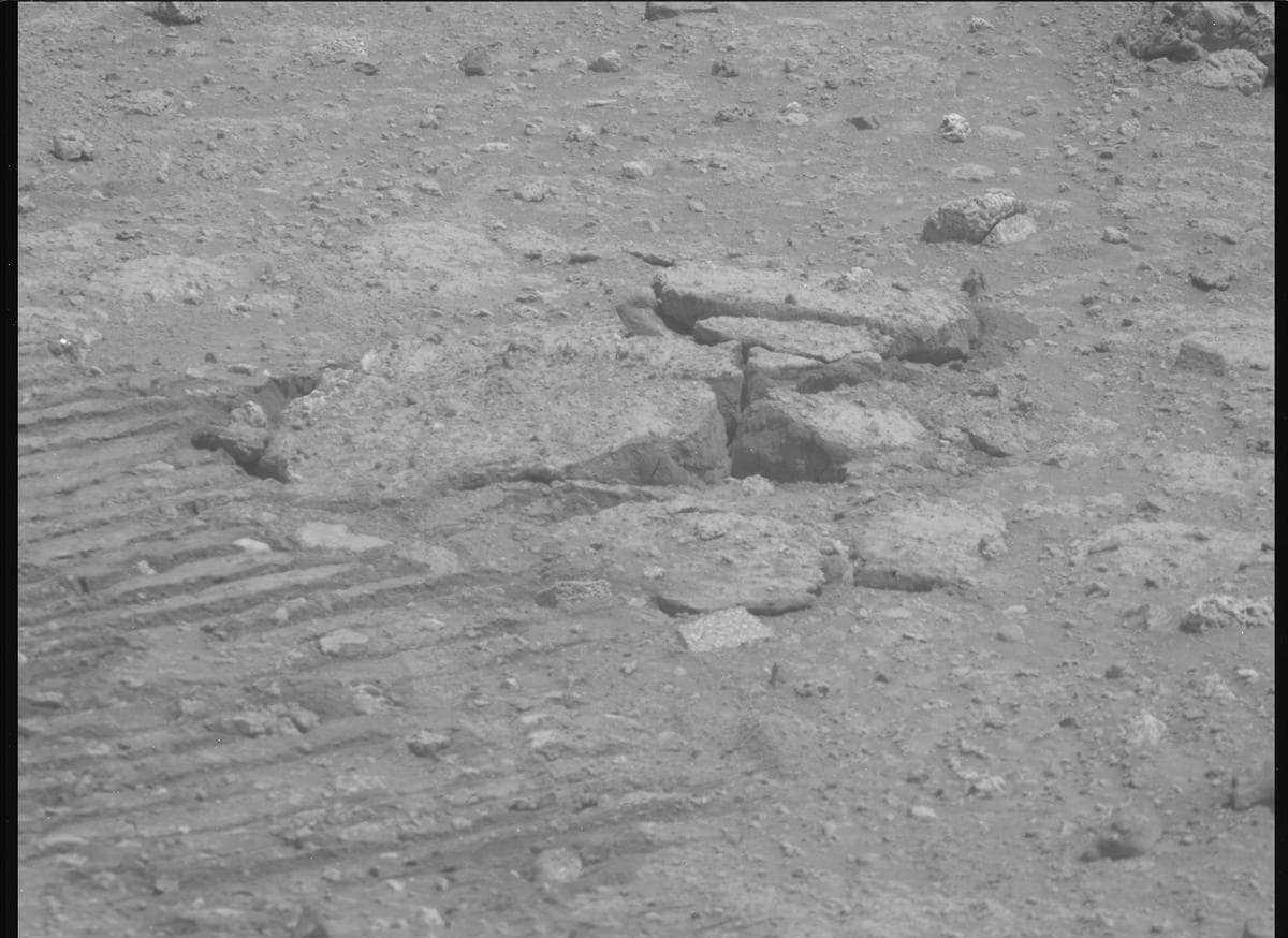Mars rover photo