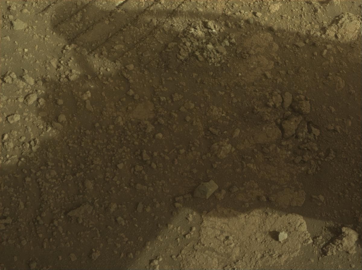 Mars image captured by FRONT_HAZCAM_RIGHT_A on Perseverance