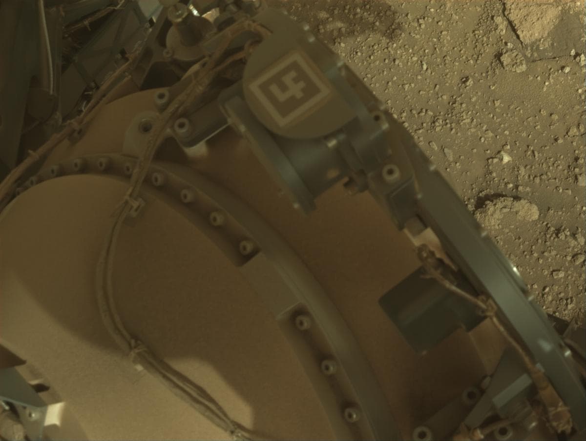 Mars image captured by NAVCAM_LEFT on Perseverance