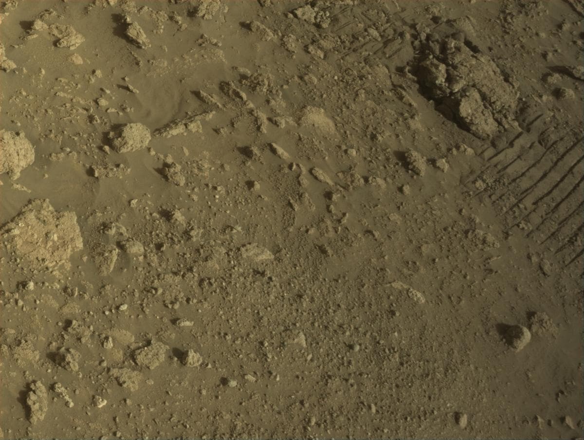 Mars image captured by NAVCAM_RIGHT on Perseverance