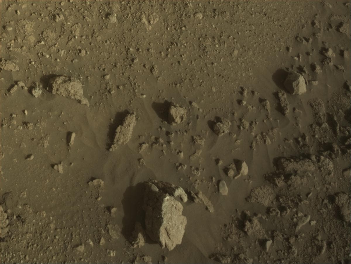 Mars image captured by NAVCAM_RIGHT on Perseverance