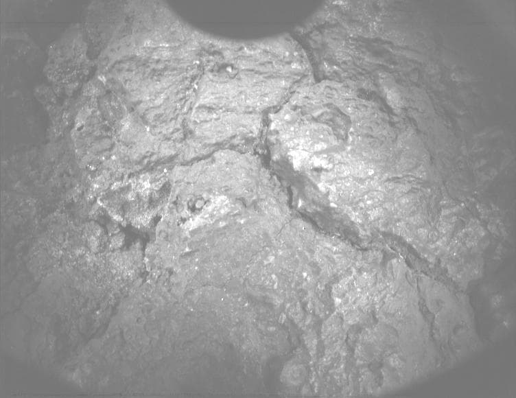 Mars image captured by PIXL_MCC on Perseverance