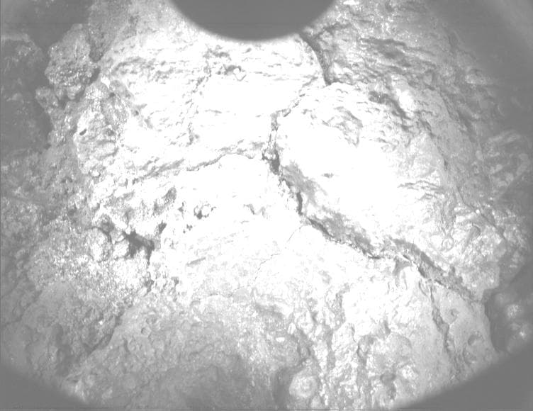 Mars image captured by PIXL_MCC on Perseverance