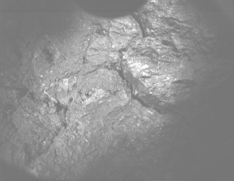 Mars image captured by PIXL_MCC on Perseverance