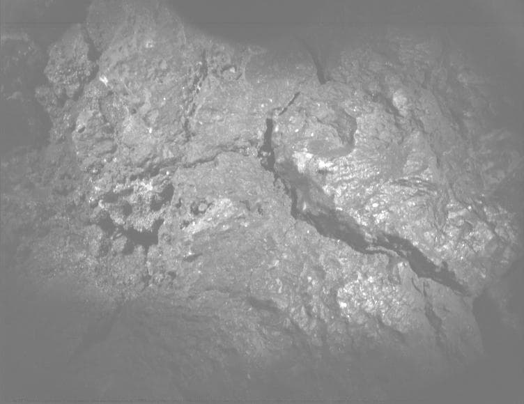 Mars image captured by PIXL_MCC on Perseverance